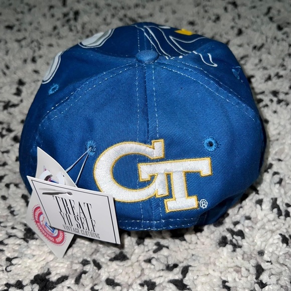 Big logo Georgia teck vintage hat - Picture 3 of 4